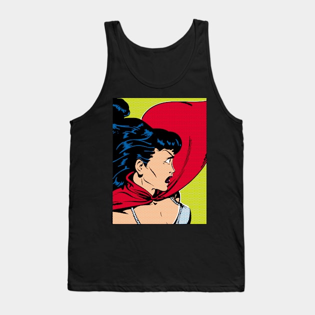 Phantom Lady 20 Tank Top by Vintage Comics